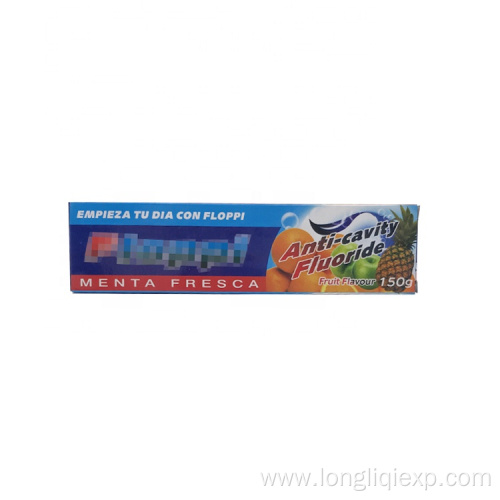 150g Deep whitening fruit flavor toothpaste for sale